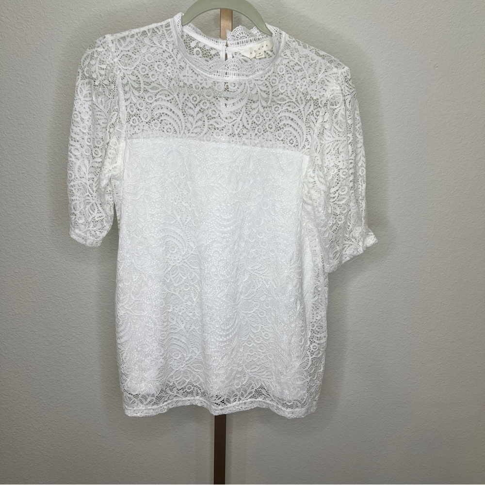 Adiva Lace Blouse bohemian White medium
